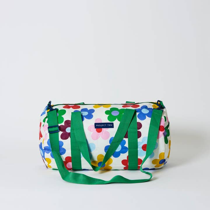 Barrel Bag – Sunny Floral for wholesale by Project Ten Pty Ltd