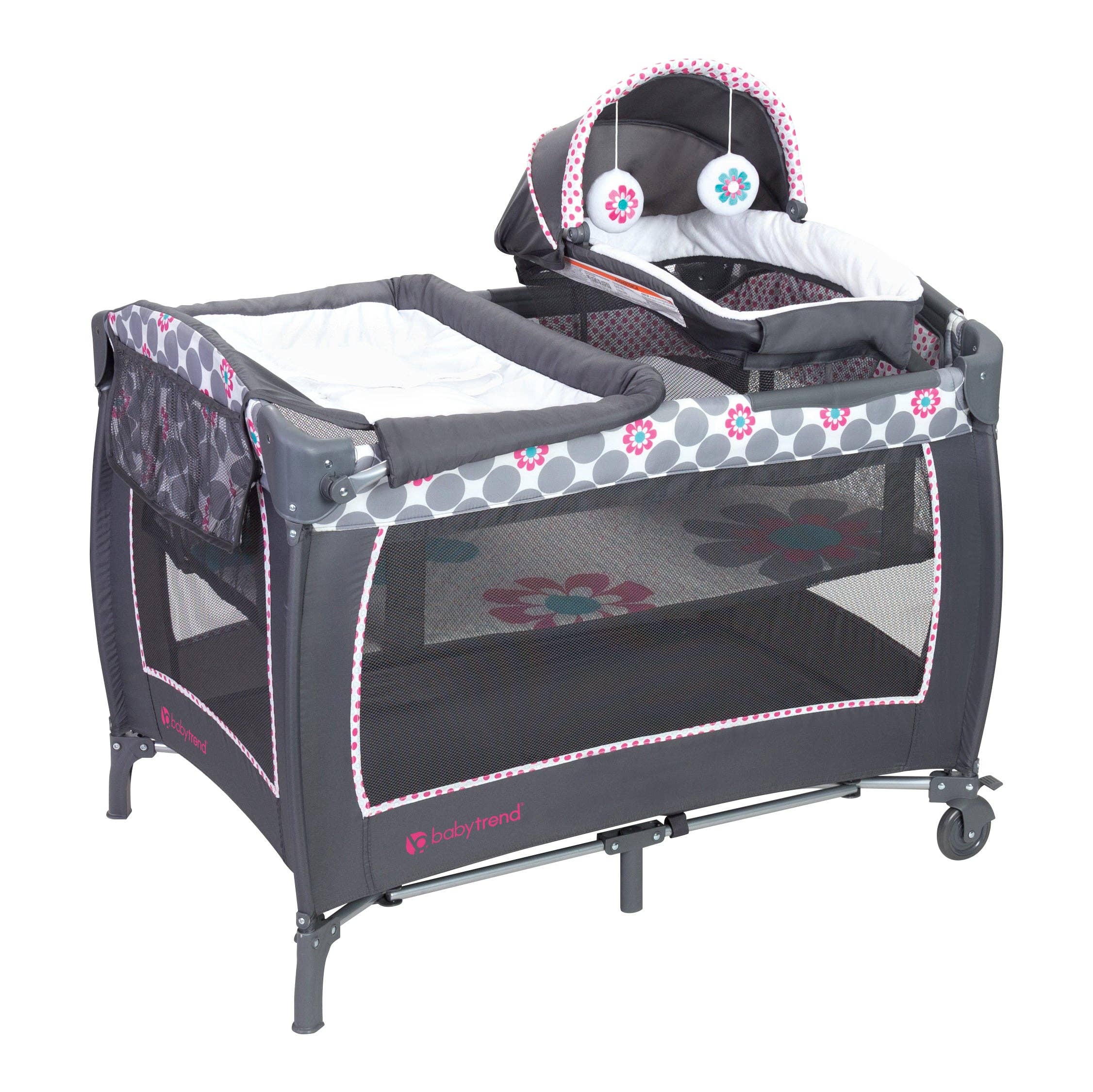 Baby Trend - Wholesale Bassinet - Baby - Lil' Snooze™ Deluxe II Nursery Center Playard5