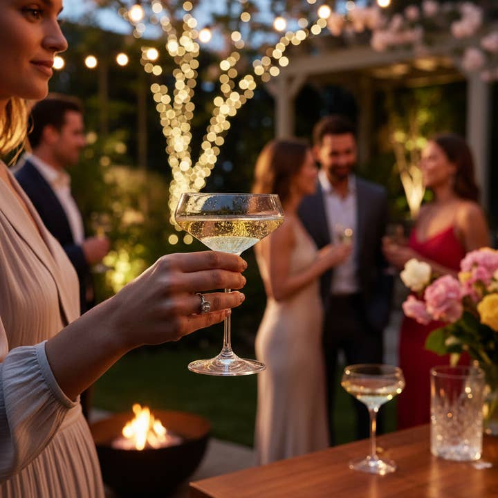 Kadra Kitchenware - Wholesale Cocktail/Liquor Glass - RCR - Aria, Champagne Coupe, 11.25oz2