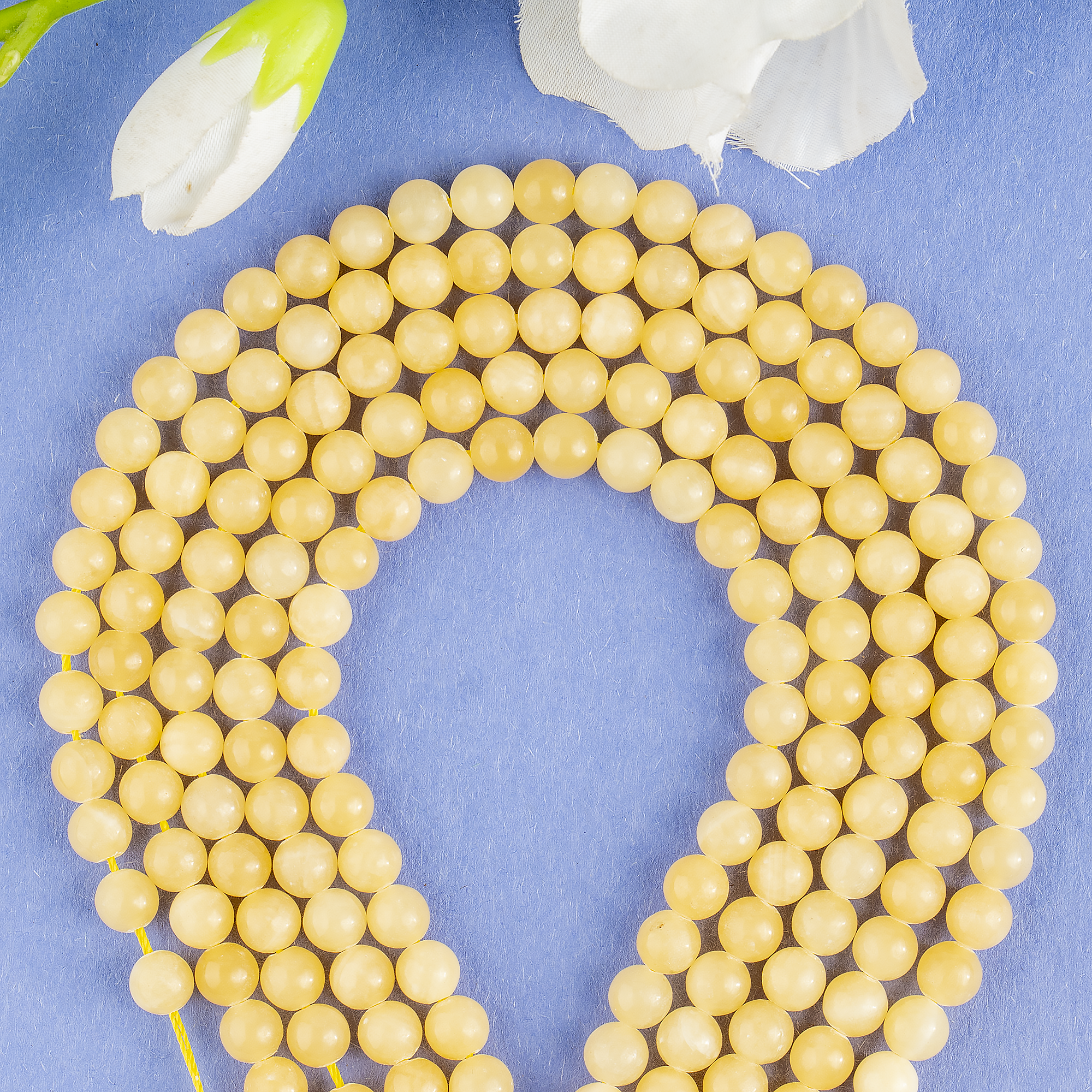 Soothing Crystals Beads - Wholesale Beads - Crystal Beads | Honey Calcite | Gemstone Healing Beads
8