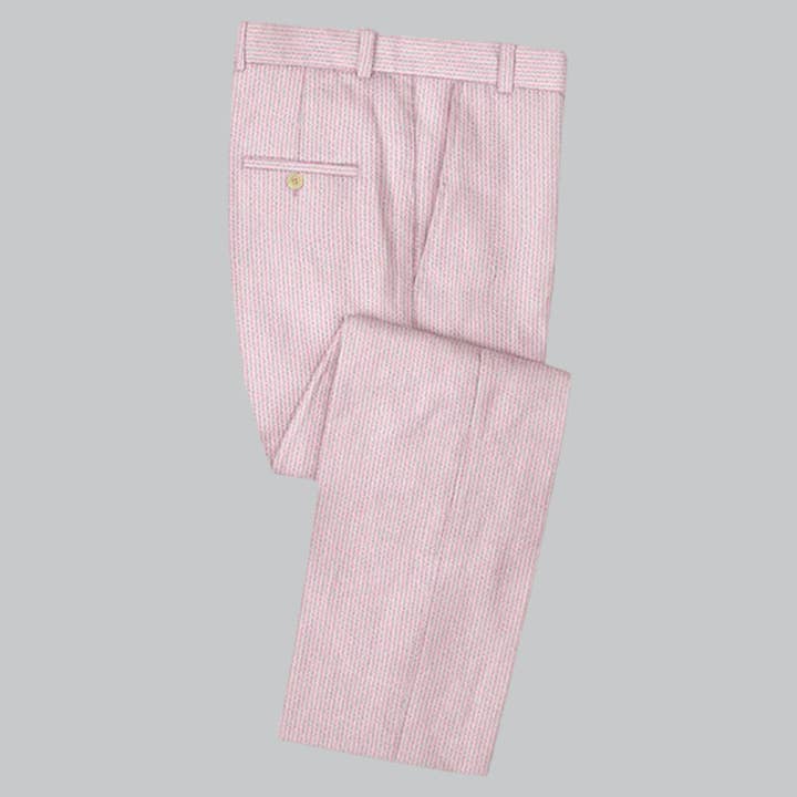 Ferrecci - Wholesale Suit Set - Men's - Ferrecci - Men's Slim Fit Two Button Seersucker Suit23