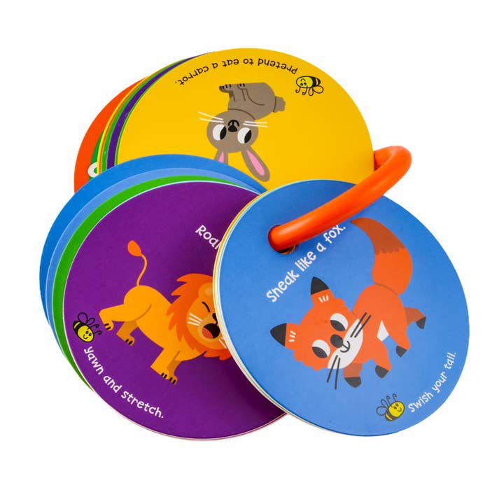Mollybee Kids - Wholesale Learning Cards - Kids & Baby - Toddler Action Cards Animal Moves and Sounds2