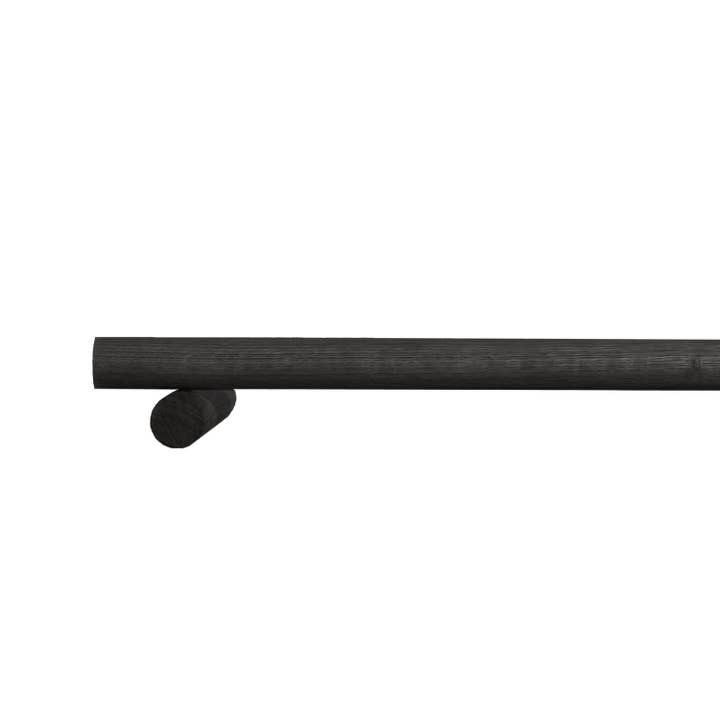 Roar Studio - Wholesale Gordijnstang - POLE ONLY gordijnroede 0-720 cm/0-283,5" (eik, walnoot, rundvlees)