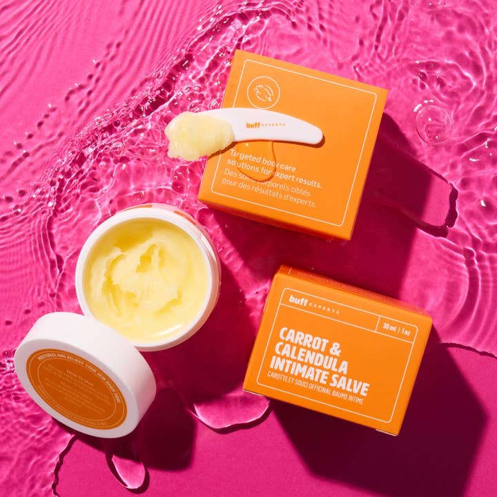 Pommade intime à la carotte et au calendula - Beegan Vulva Moisturizer pour la vente par Buff Experts - 🇨🇦