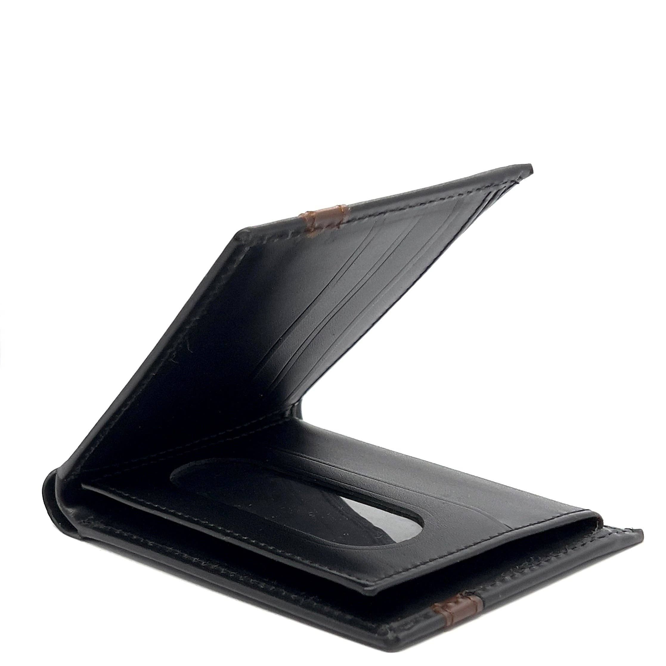 HAARLEM - Wholesale Wallet - Men’s - HAARLEM Men KUZE 22351 Leather Wallet Black4