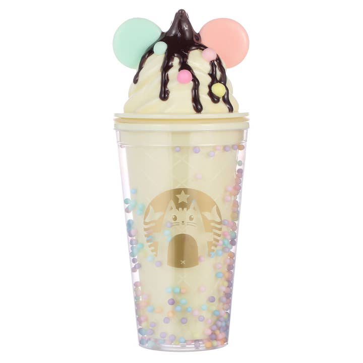 Bewaltz – wholesale Isolerade dryckesvaror – REA! Godisprickar Mjukglass Sundae Bägare - Vanilj