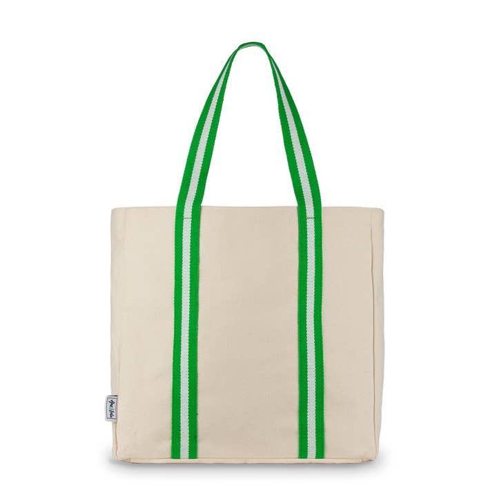 Limeade Hamptons Beach Tote for wholesale on Faire