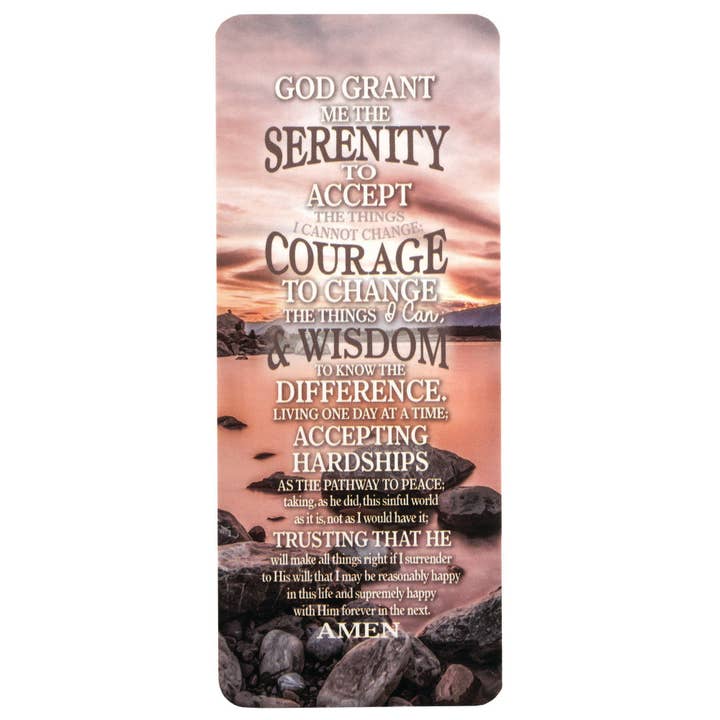 Serenity Prayer Bookcard for wholesale by Dicksons