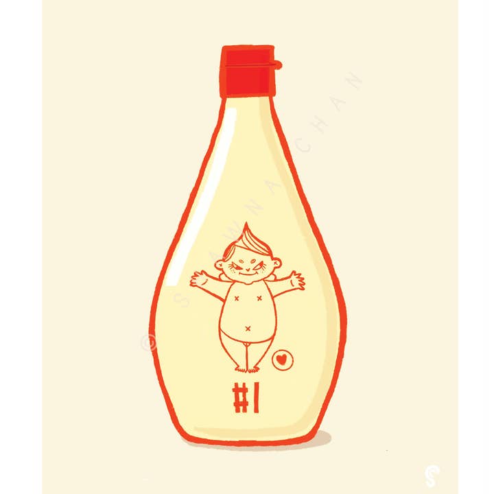 Kewpie Art Print for wholesale by SHAWNA CHAN