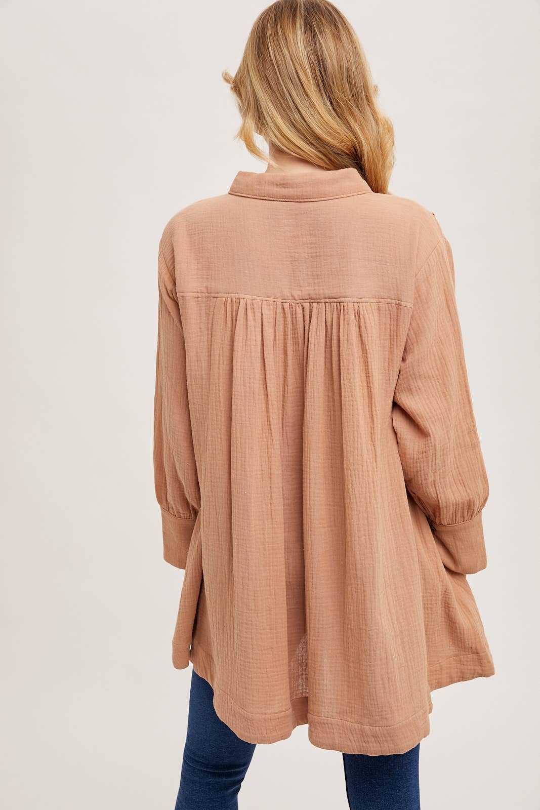 Bluivy - Wholesale Jurk - Dames - TUNIEKJURK MET KNOOPSLUITING10