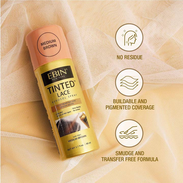 EBIN NEW YORK - Wholesale Hair Spray - Tinted Lace Aerosol Spray 2.7oz/80ml