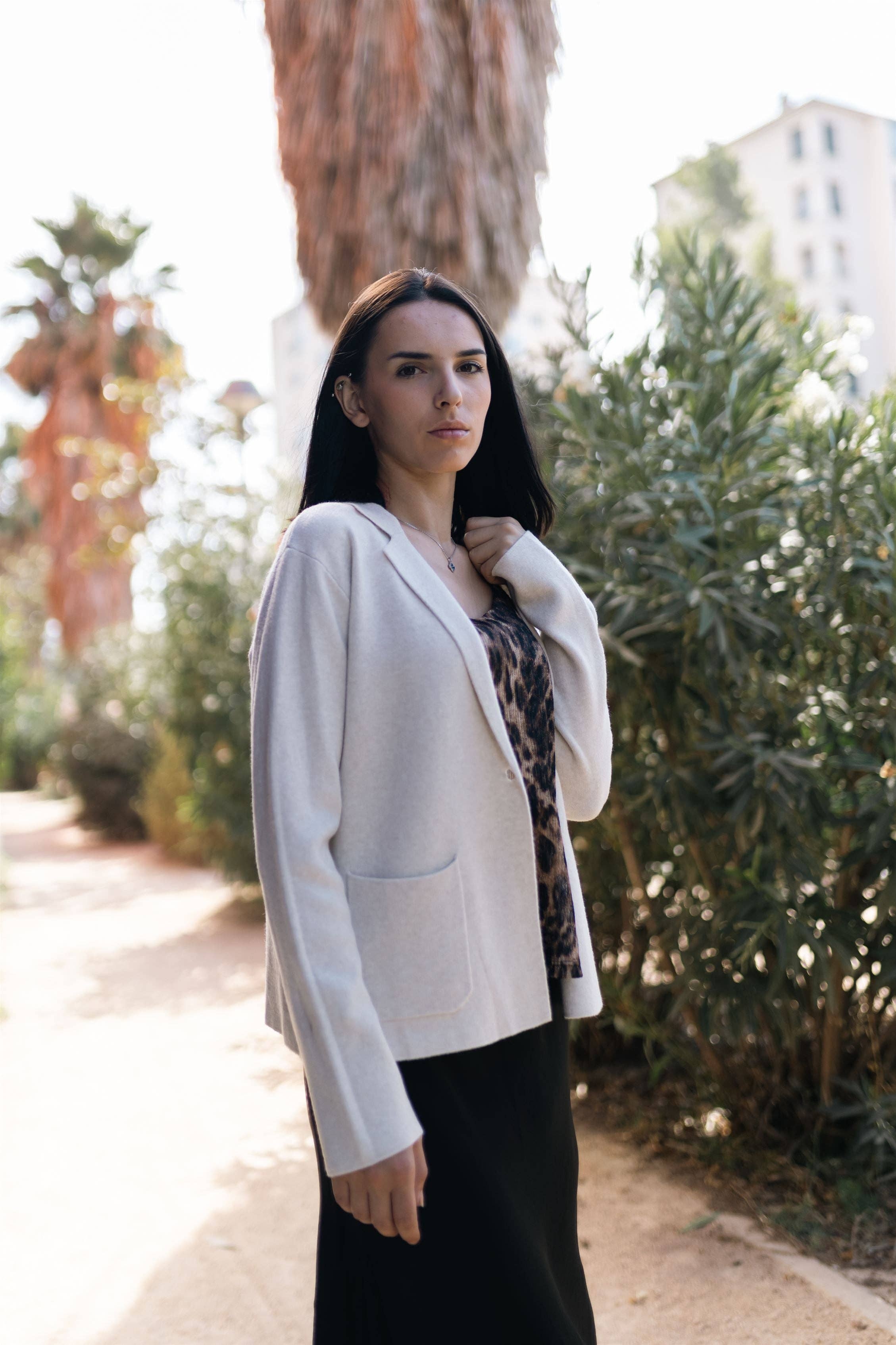 Cecile Wang - Wholesale Jacket - Women's - Soft blazer DSY90927