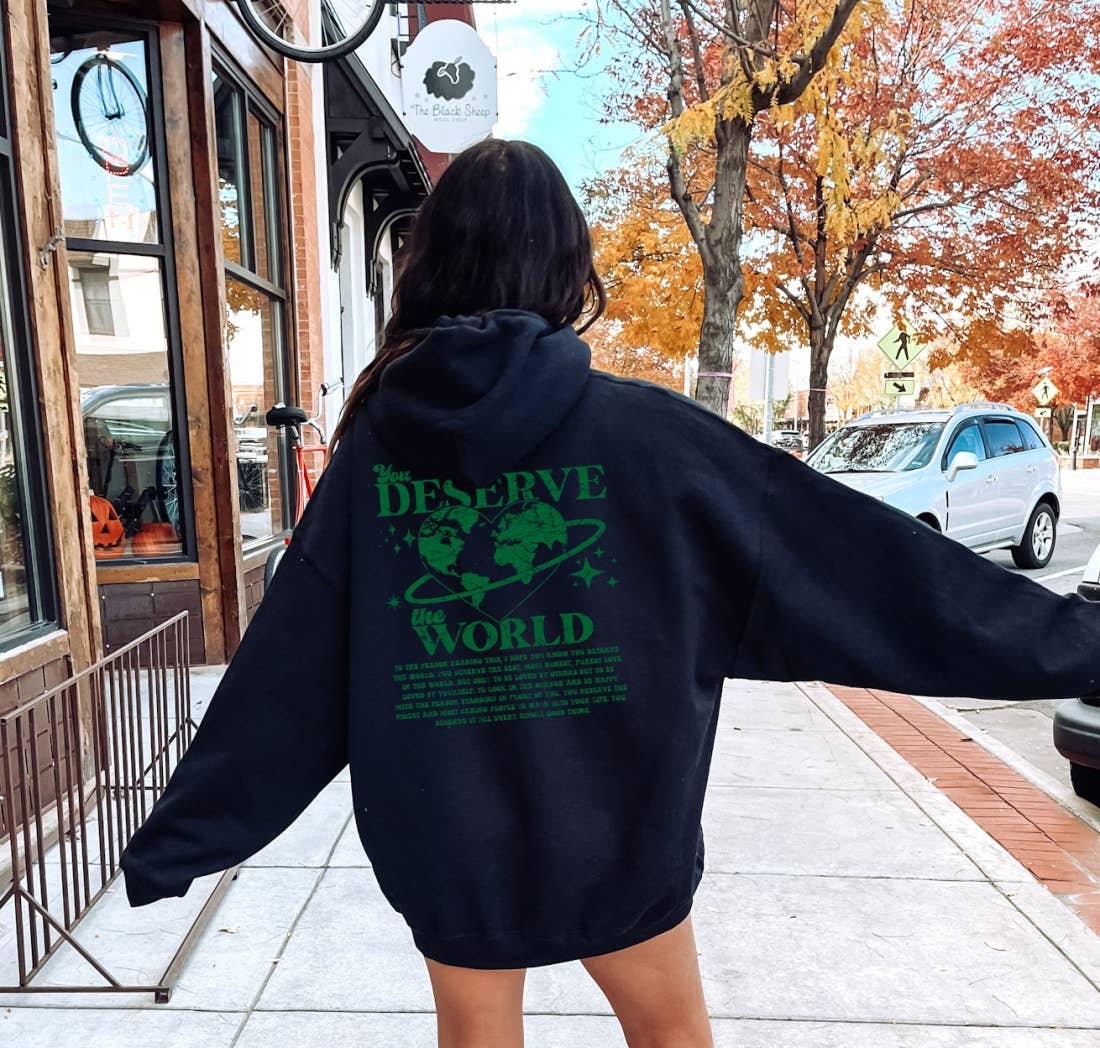 Shamaim - Venta al por mayor Sudadera con capucha - Mujer - TE MERECES EL MUNDO7