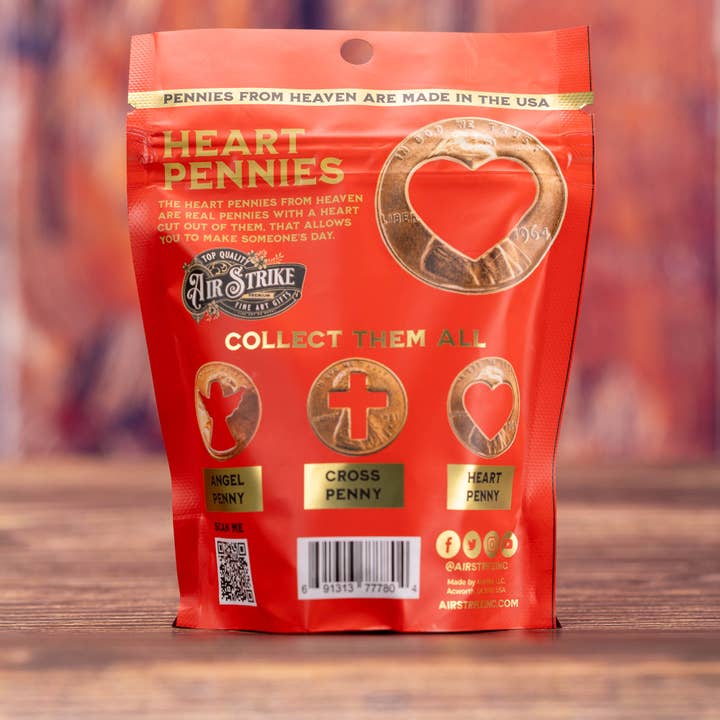 Airstrike - Wholesale Keepsake Coin/Token - 8 Pack Pennies from Heaven Assortment9