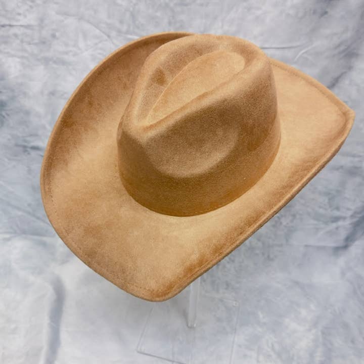 Bella Betty - Wholesale Cowboy Hat - Women's - VEGAN SUEDE COWBOY HAT