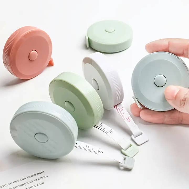 Magnifique Hearts - Wholesale Measuring Tape - Retractable Tape Measure - 59inch Soft Plastic Tape accurate