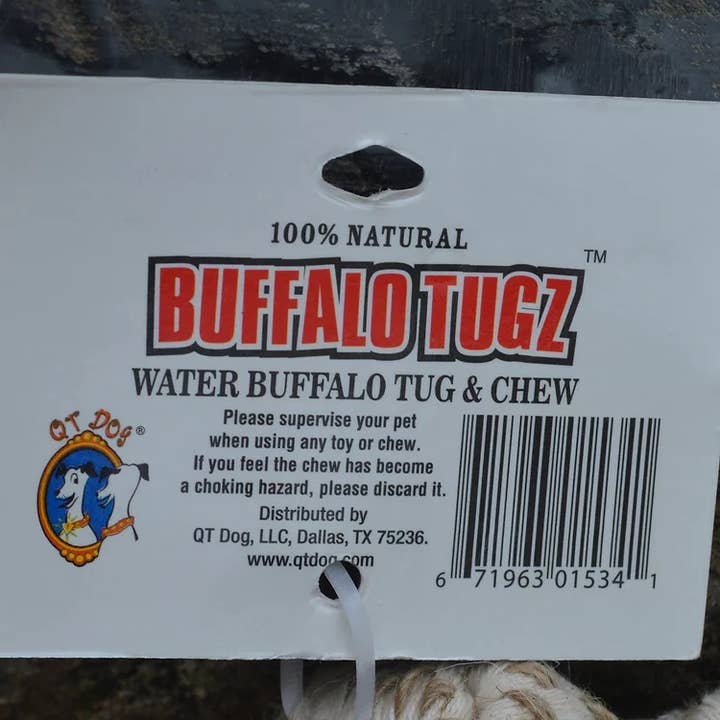 QT Dog, LLC - Wholesale Pet Rope Toy - Dog - Buffalo Tugz 34" Slipknot Rope Toy (Case Pack 6)
