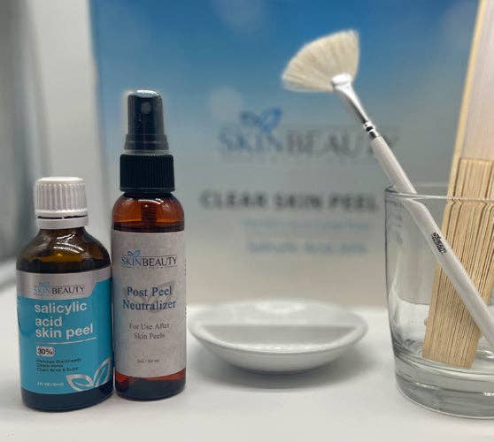Skin Beauty Solutions - Wholesale Facial Peel - Radiant Complexion Clear Skin Peel Kit with Salicylic Acid and Glycolic Acid – Professional Grade Chemical Peel for Acne, Blackheads, Fine Lines, and Uneven Skin Tone – Home Skincare Treatment4