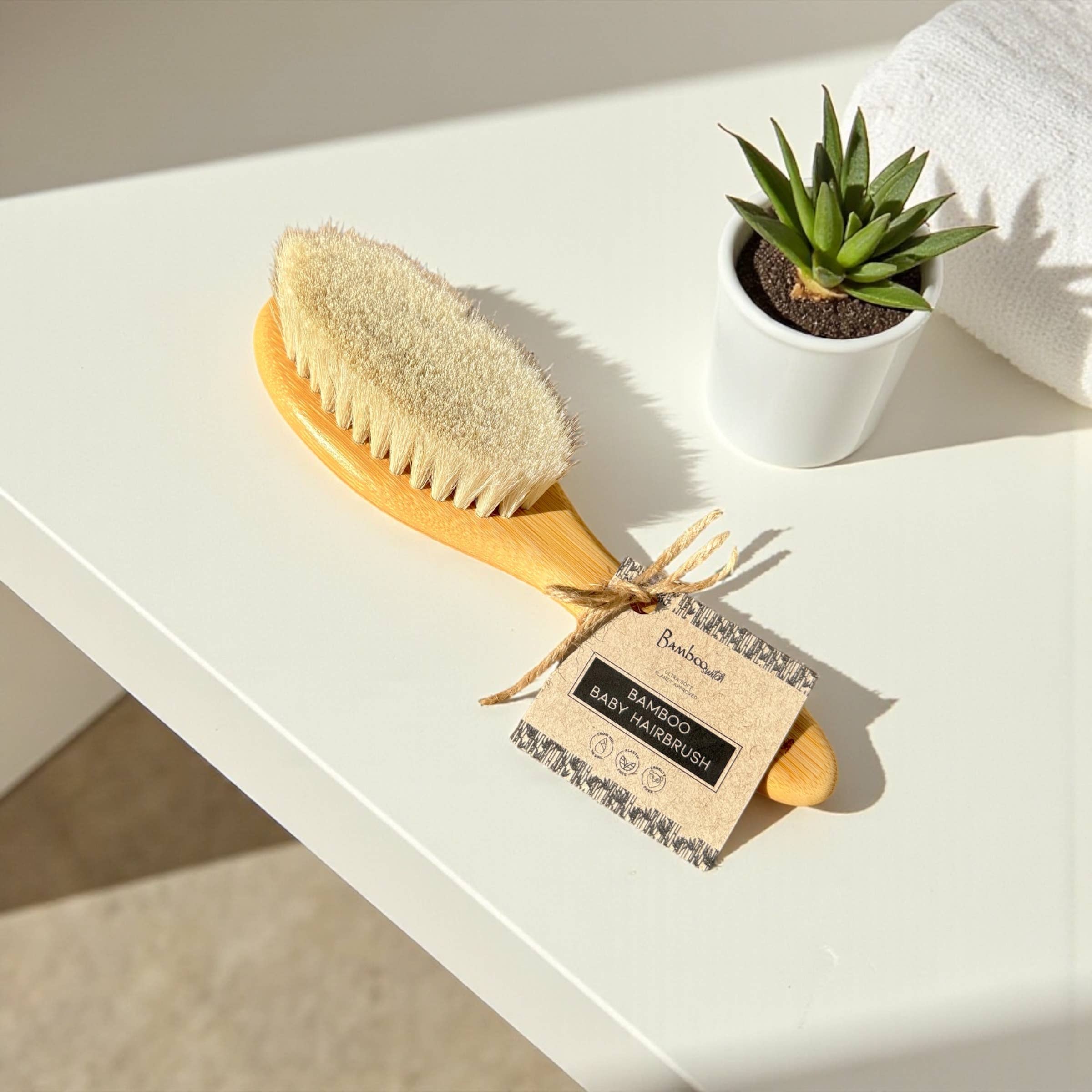 Bamboo Switch - Vente Peigne/brosse à cheveux – enfant et bébé - Brosse à cheveux pour bébé en bambou | Meilleure vente sur Faire Market2