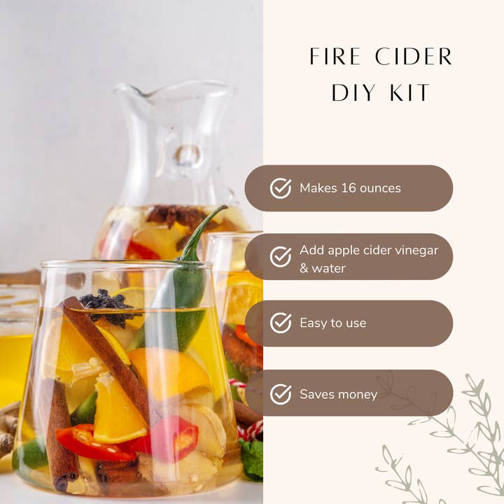 Homesteading in Ohio LLC - Wholesale DIY Drink Kit - DIY Fire Cider Making Kit1