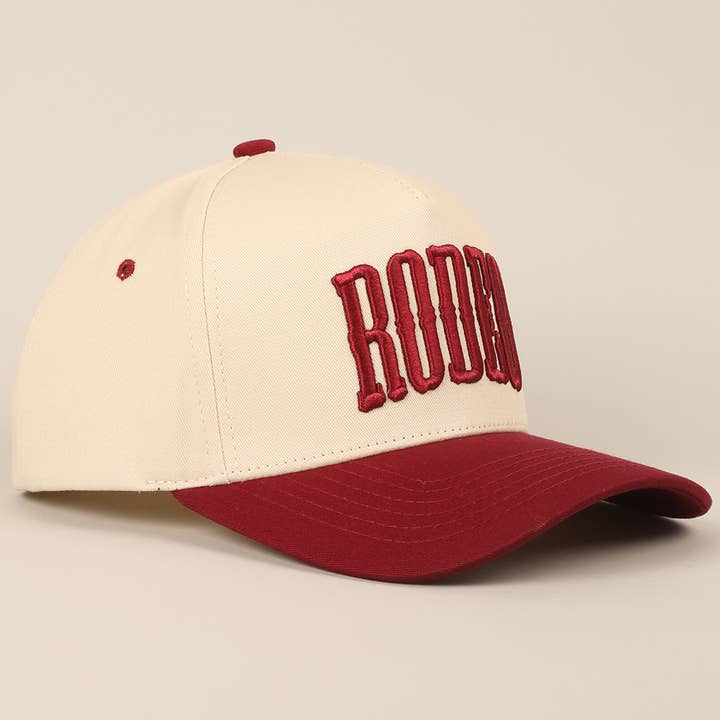 Fashion City - Wholesale Trucker Hat - Unisex -
RODEO Two-Tone Embroidered Trucker Hat