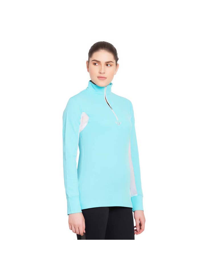 JPC Equestrian - Wholesale Athletic top – Women′s - TuffRider Ladies Ventilated Technical Long Sleeve Sport Shirt36