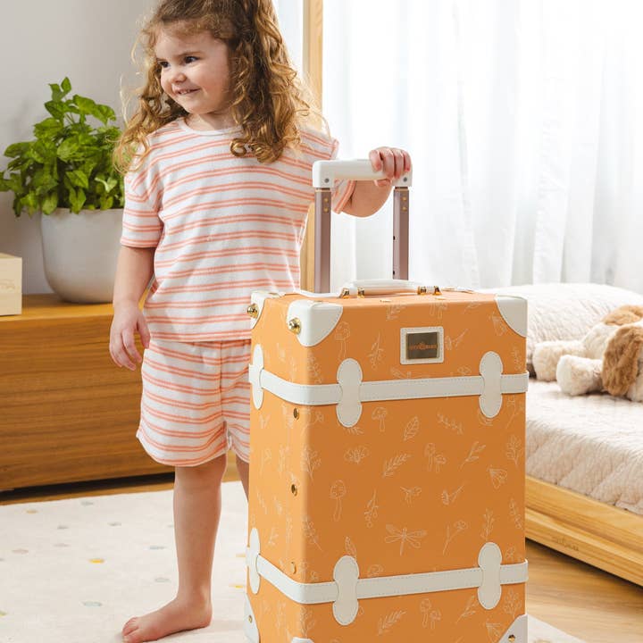 Coco Village - Wholesale Luggage - Kids - Vegan Leather Carry-On Suitcase - Nature3