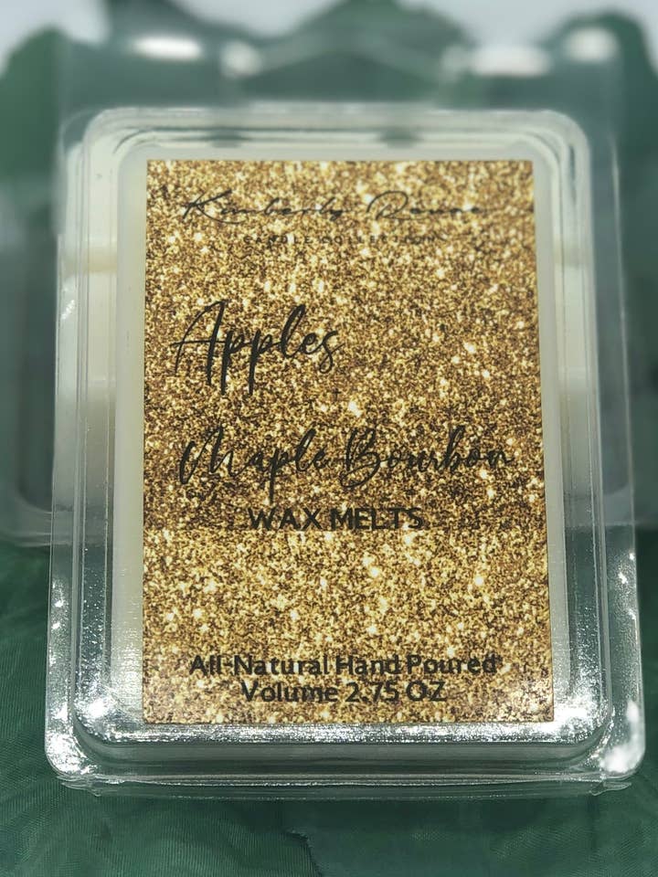 Fonte de cire bourbon Pommes + érable pour la vente par Kimberly Renae Candle Collection