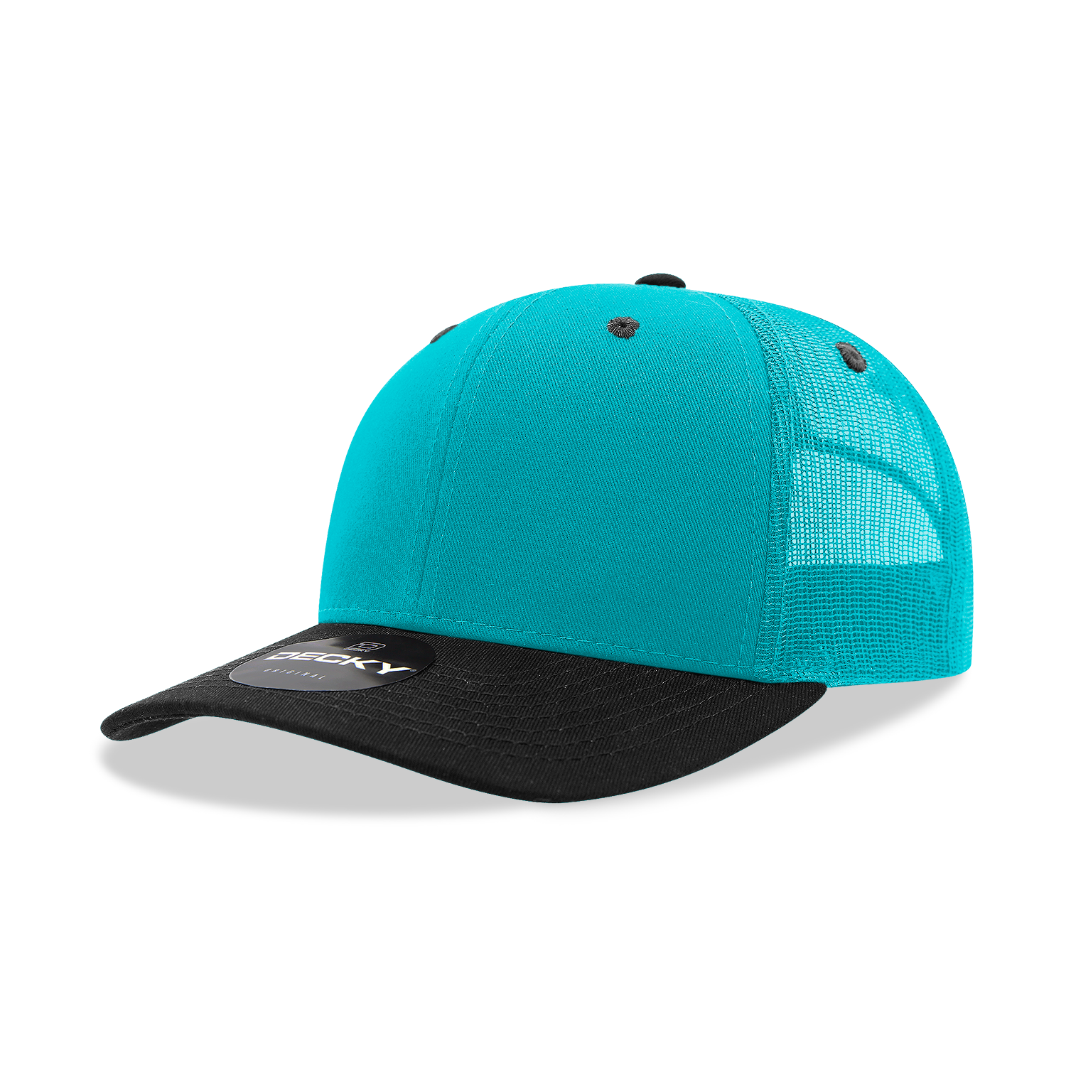 The Park Wholesale - Vente Casquette de camionneur – unisexe - Casquette Trucker classique Decky 6021, 6 panneaux, style mid pro47