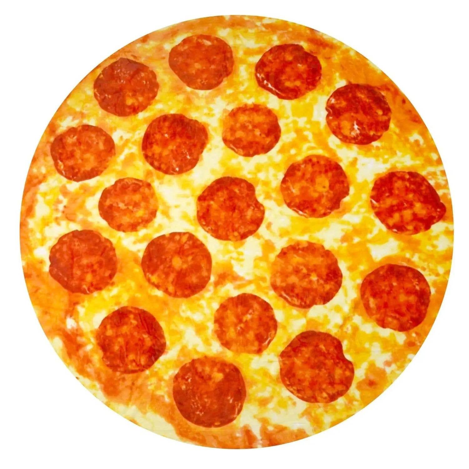 Zulay Kitchen - Wholesale Throw Blanket - Novelty Big Pizza Blanket - Premium Soft Flannel0
