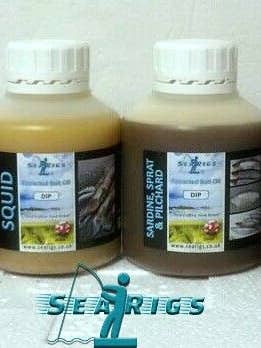 Sea Fishing Super Sticky Dip Natural Extracted Bait Oil for wholesale by SEARIGS UK LTD
