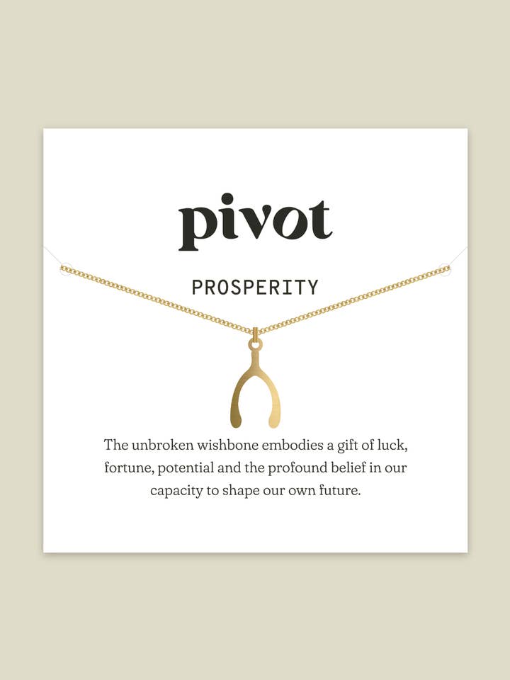 Collar prosperidad para venta al por mayor de Pivot