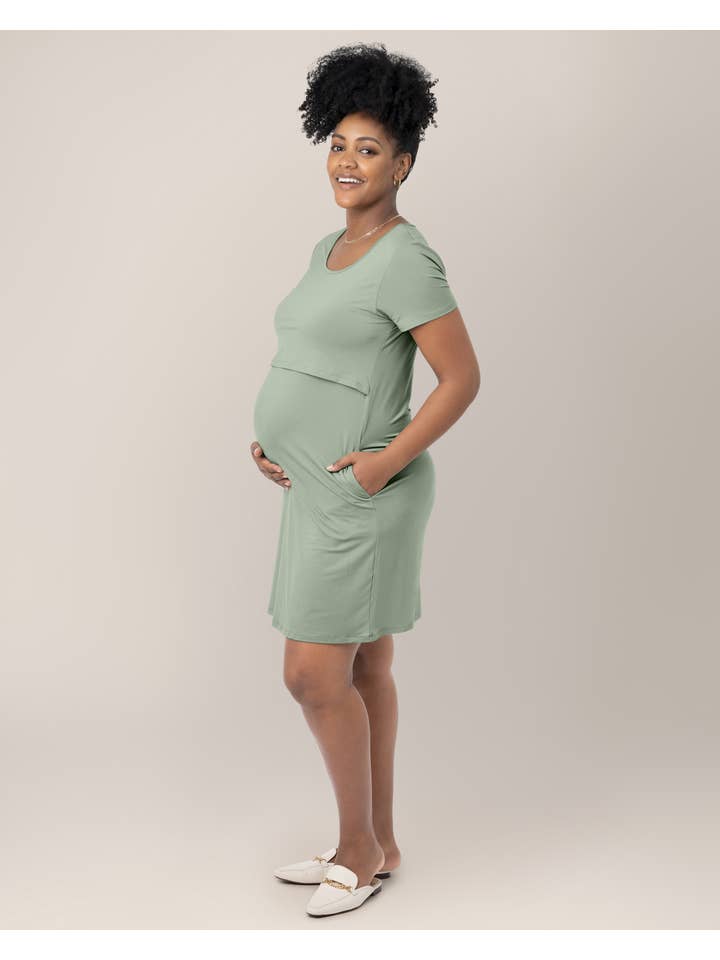 Kindred Bravely - Wholesale Dress - Maternity - Eleanora Bamboo Maternity & Nursing Dress