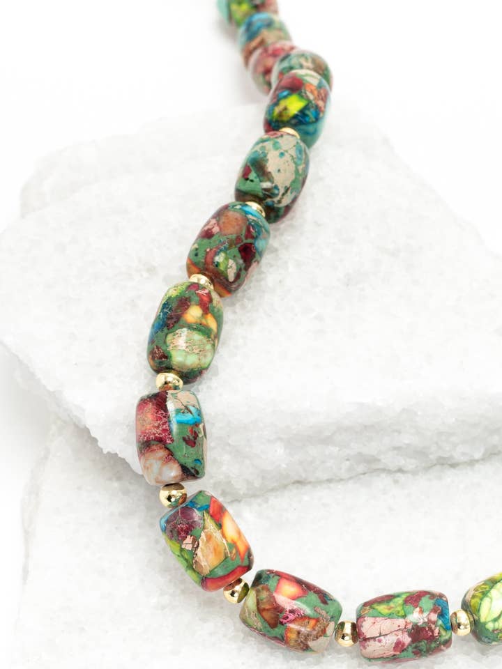 Reflections of Hope Necklace – Sedona Multi-Color for wholesale by Starfish Project UK