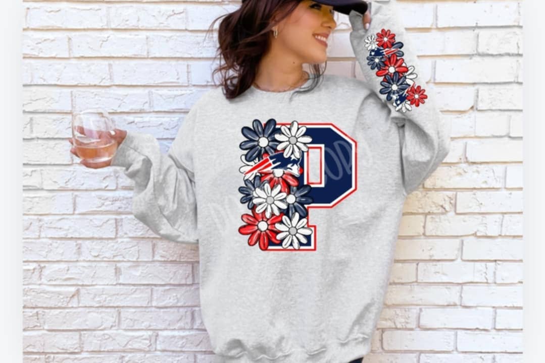 Custom As Shown Ash Patriots - Sweatshirt for wholesale on Faire0