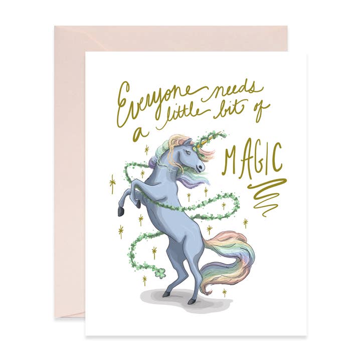 Good Juju Ink - Wholesale Everyday Greeting Card - Unicorn Magic