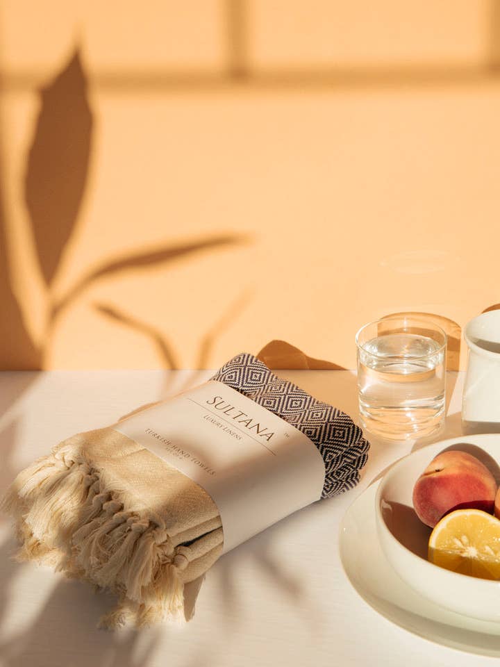 Signature Hand Towels (Set of 4) for wholesale by Sultana Luxury Linens