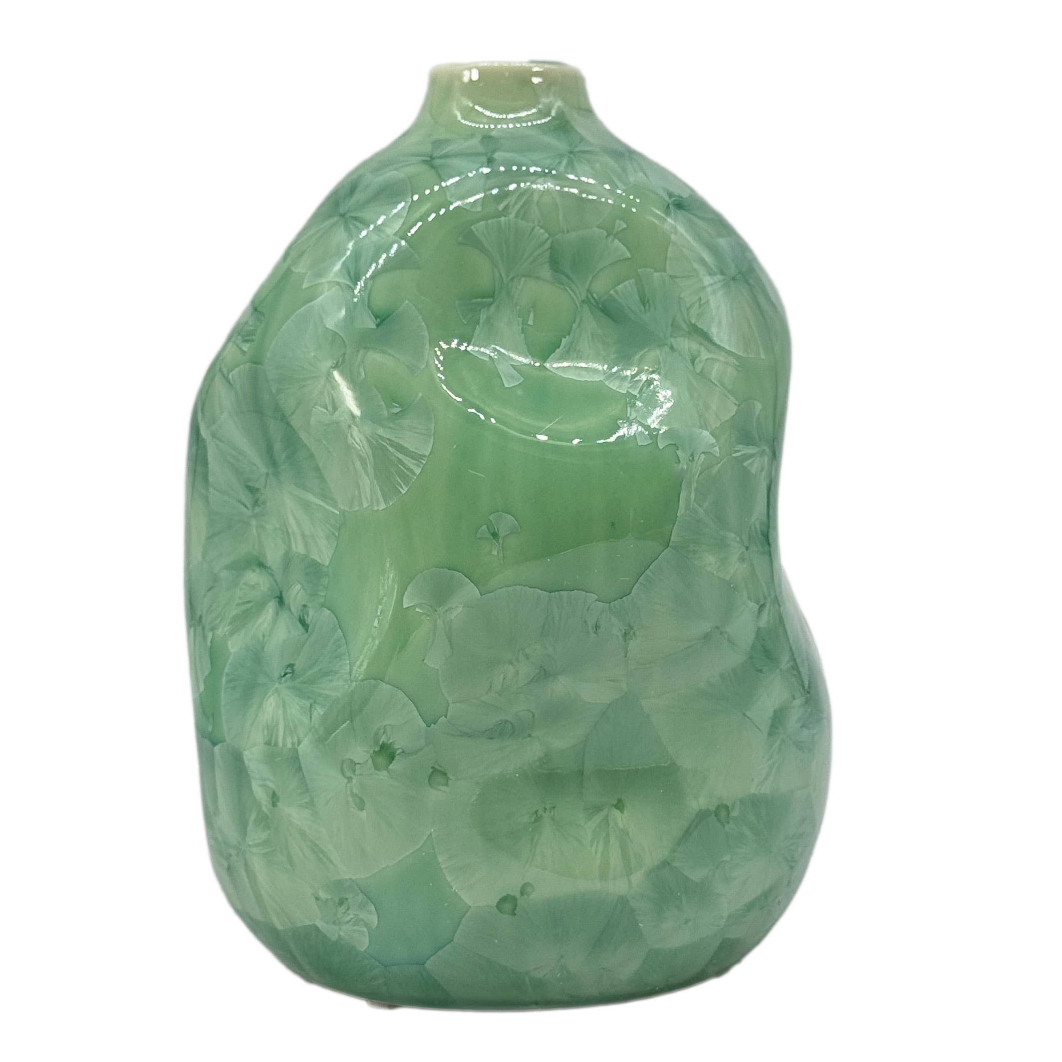 Galt International Company – Großhandel Vasen – Keramikvase mit Kristallglasur 8"8