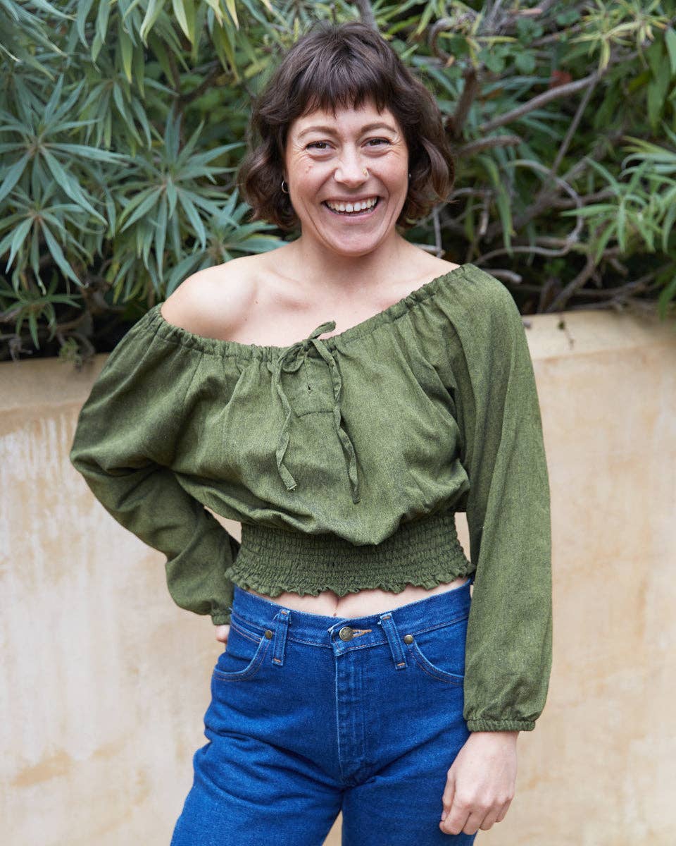 Zig Zag Asian Collection - Wholesale Blouse - Women's - Prairie Blouse16