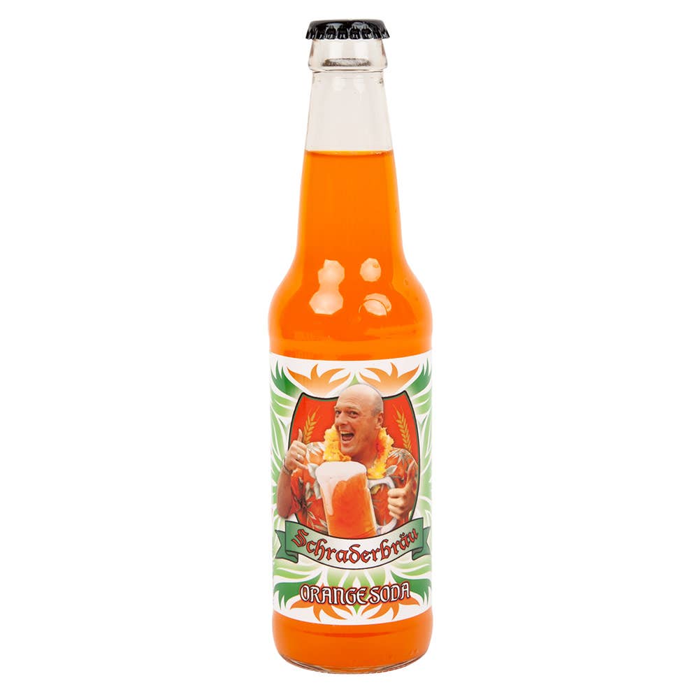 L&F Universal Goods - Wholesale Soda/Carbonated Drink - BREAKING BAD SCHRADERBRAU ORANGE CREAM SODA 12OZ/24PK0