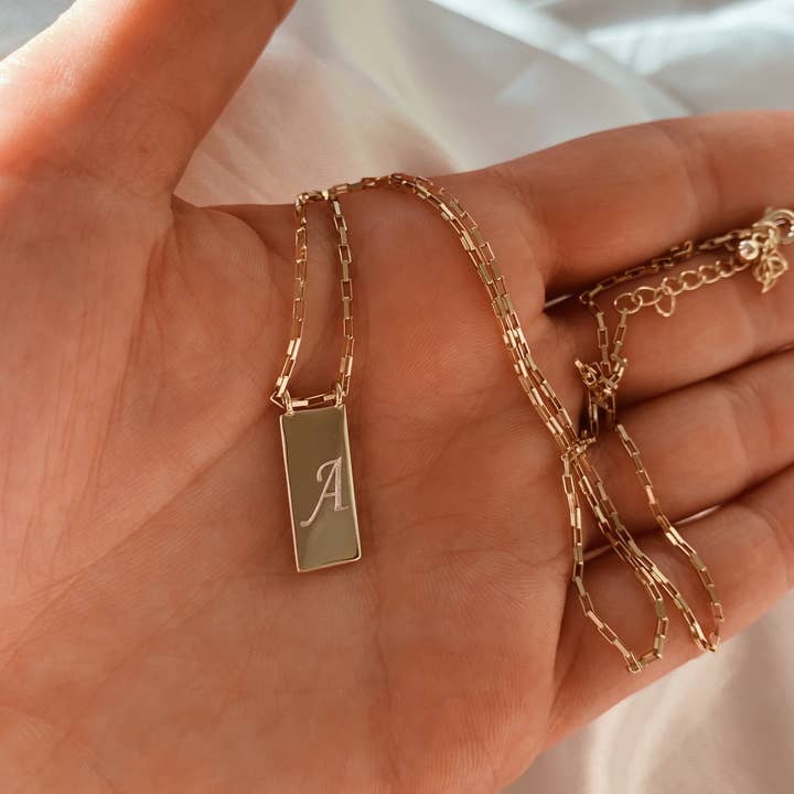 Tag Necklace for wholesale by Kimiya Designs