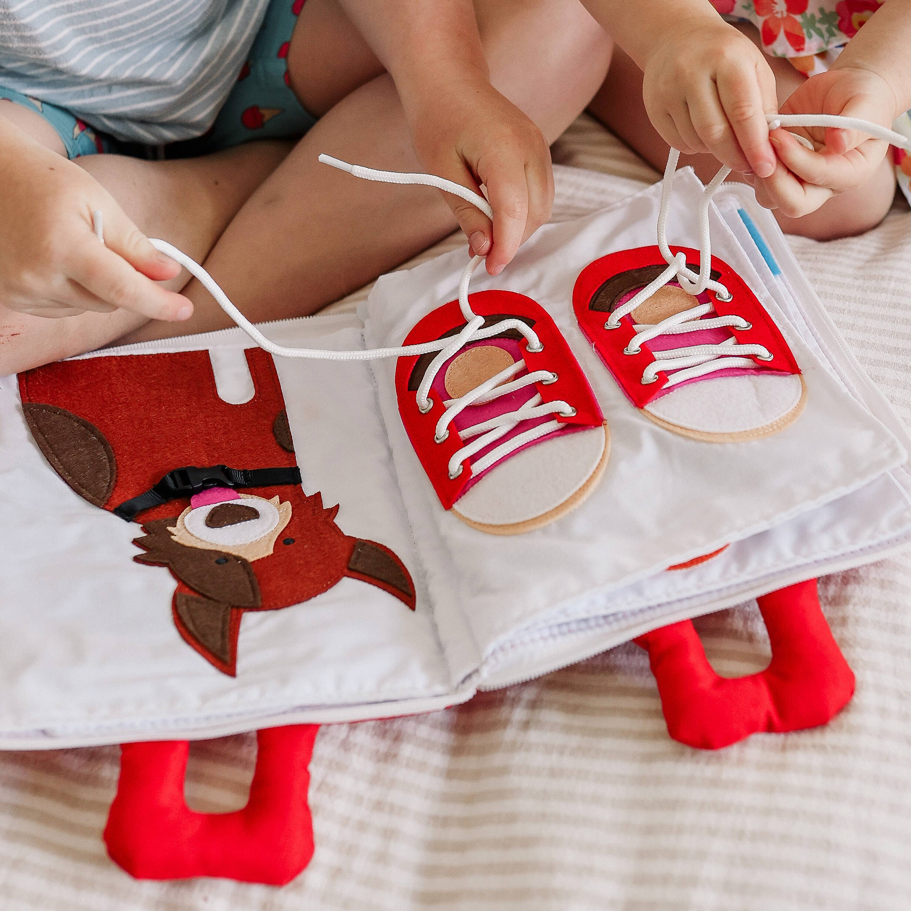 Curious Columbus - Wholesale Coloring & Activity Book - Kids & Baby - Fabric Activity Book - My Big Day8