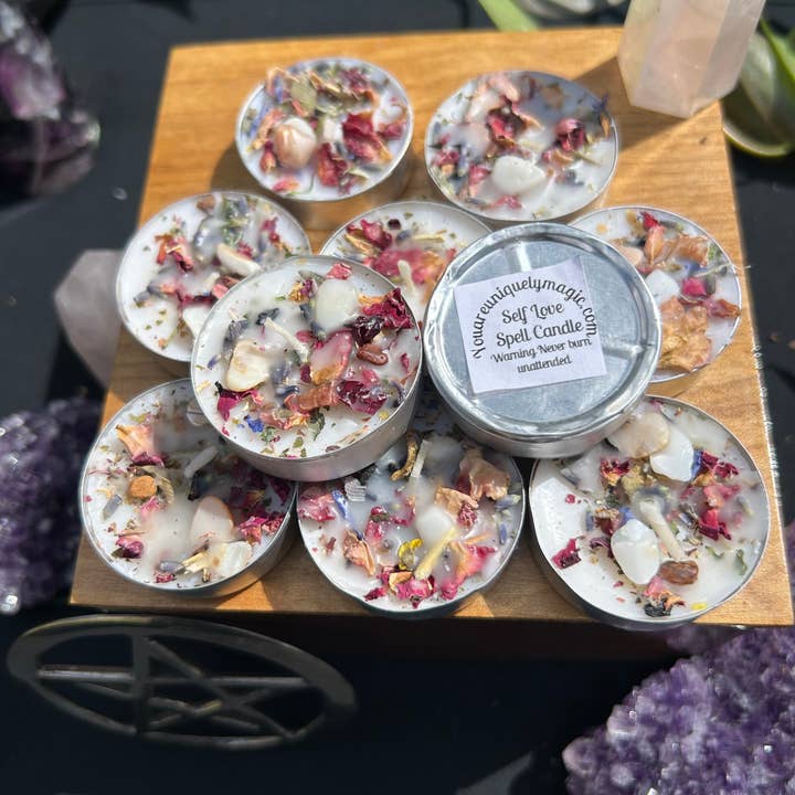 You Are Uniquely Magic - Wholesale Tea Light Candles - Self Love Tealight Spell Candles6