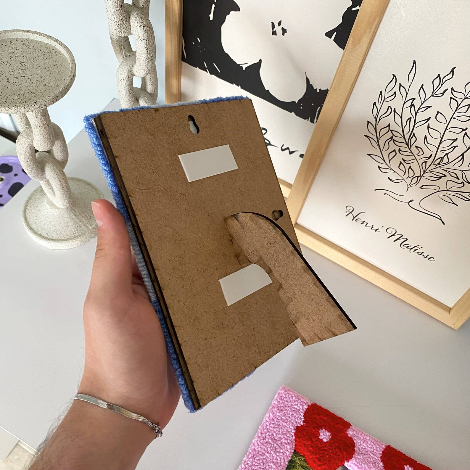 Mudita Rug Studio – wholesale Bildram – Handgjorda punch needle-fotoramar, fotoramar7