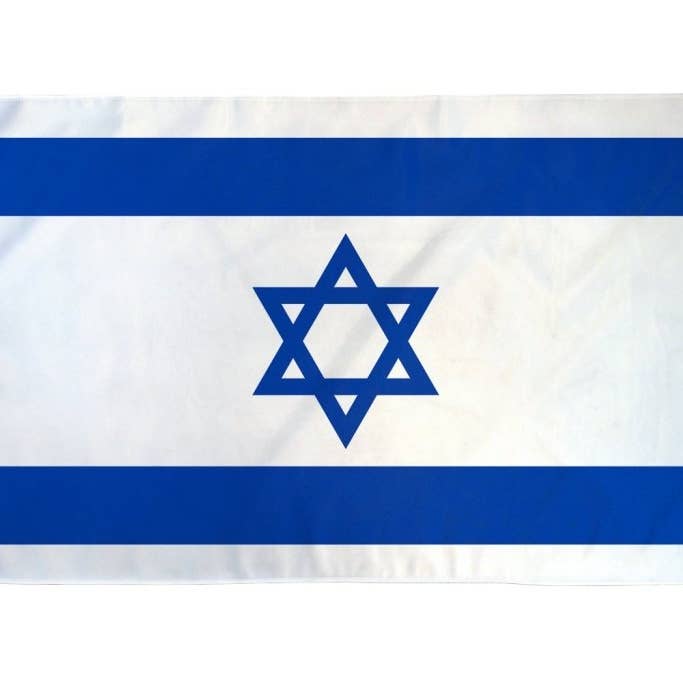 Israel Flag 3x5ft Poly for wholesale by Flags Importer