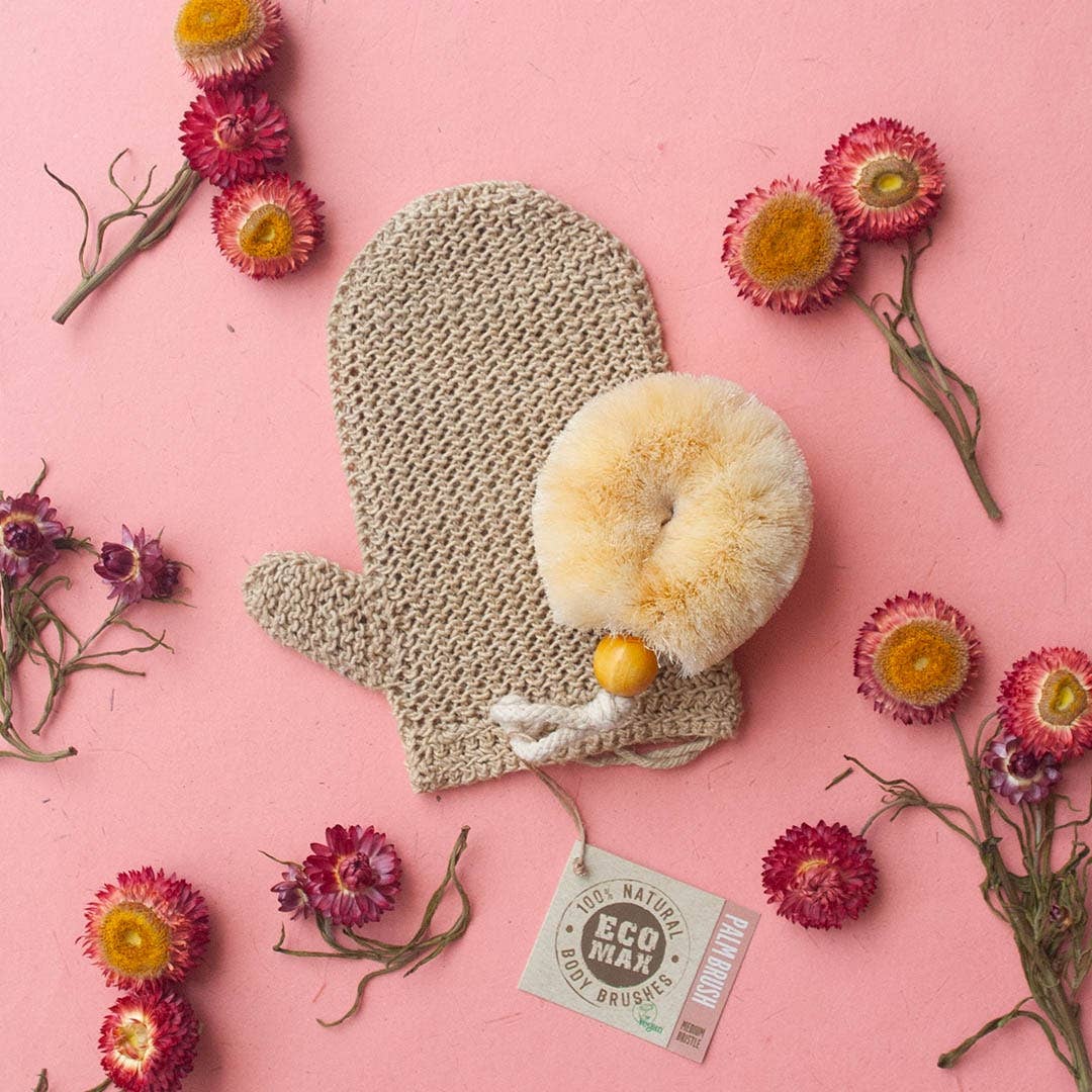 Ethical Global - Wholesale Body Brush - Palm Body Wash Brushes - Natural Sisal or Soft Jute3