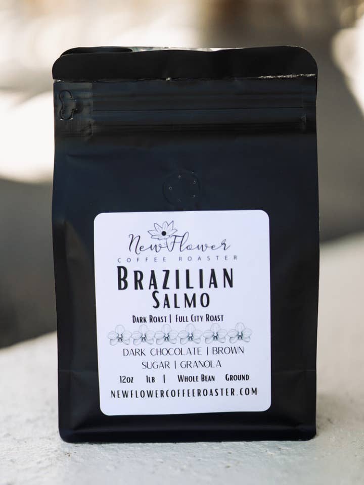 Brasilianischer Salmo - Single Origin, dunkle Röstung für den Großhandel von New Flower Coffee Roaster