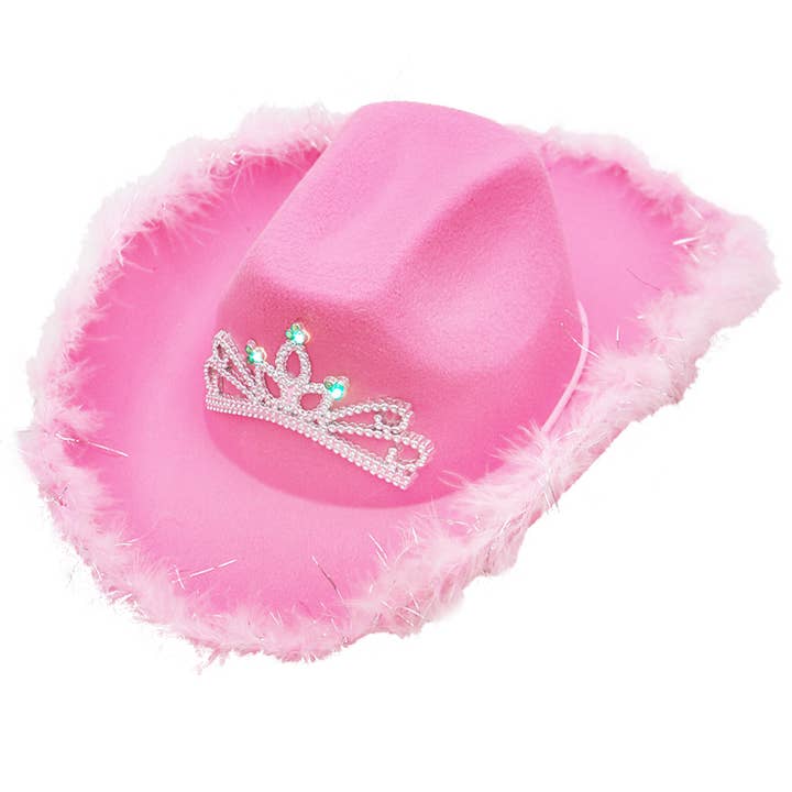 Cap Zone - Wholesale Cowboy Hat - Kids - Princess LED Light-Up Kids Cowboy Hat5