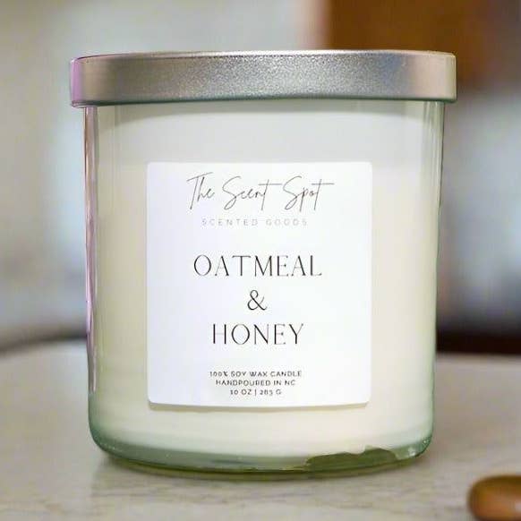 Candela di farina d'avena e miele per la vendita all'ingrosso da parte di The Scent Spot