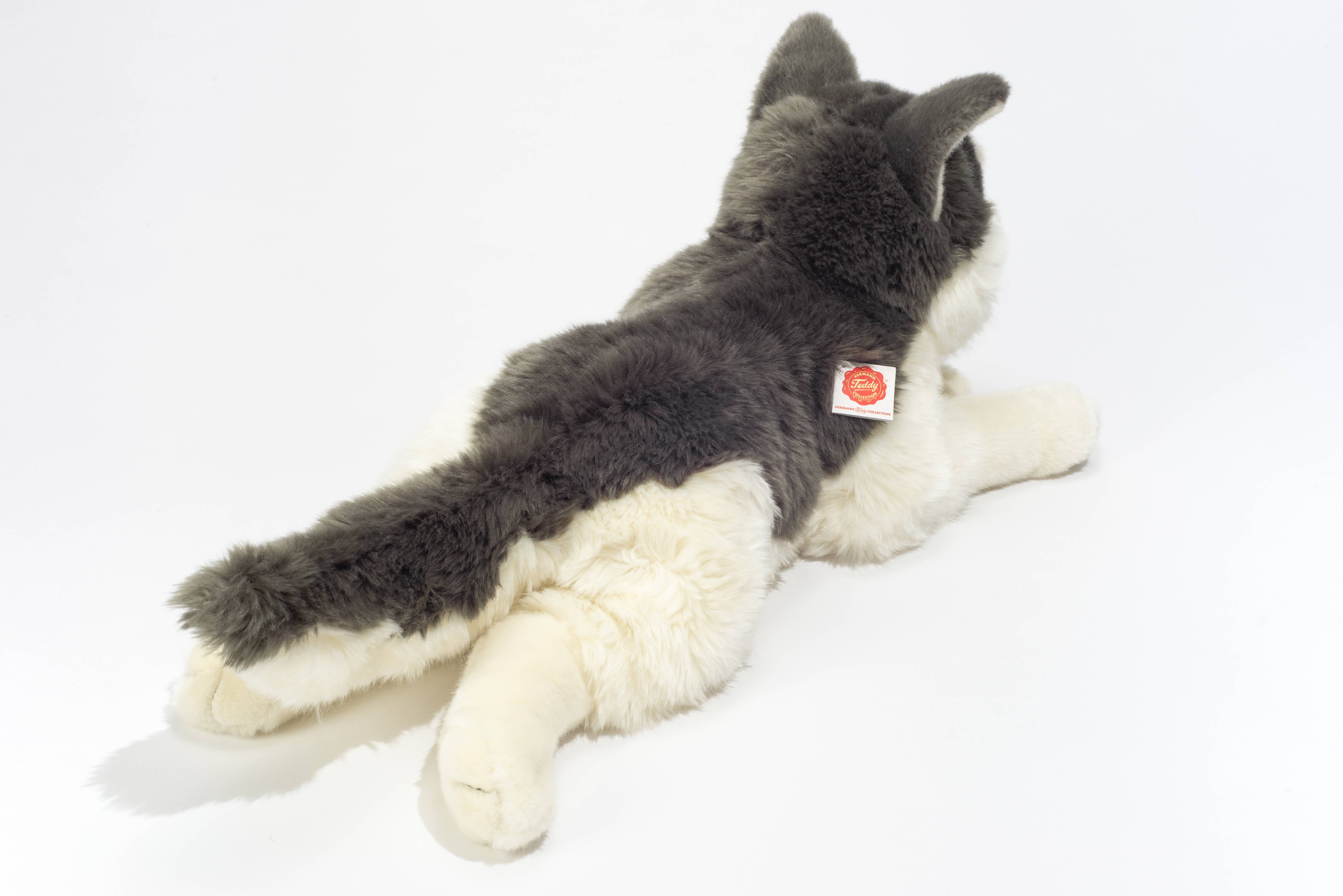 Teddy Hermann – wholesale Stuffed/plush toy – Kids & baby – Husky lying down 60 cm - plush toy - soft toy3